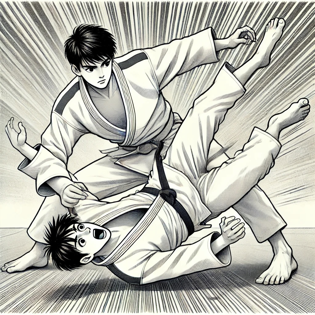 ZKS Martail Arts teach Teens to throw and grapple