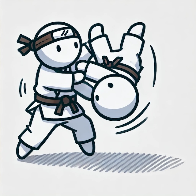 Mini Ninja martial arts training